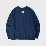 ローイングクルースウェットシャツ/ROWING CREW SWEATSHIRT (BLUE)