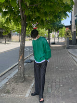 +5cm Ice Tencel Long Wide Denim Pants (3color)
