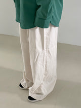 Standard banding two tuck pants