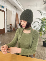 シャーロットスカーフニット