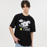 Maltese cloudy half sleeve tshirts