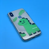 herbivorous dinosaurs jellycase (iphone case) (6638910046326)