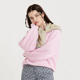 RIB VOLUME PULLOVER_PINK (6680842567798)