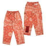 23 ペイズリーカーゴパンツ / 23 PAISLEY CARGO PANTS ORANGE / KHAKI / NAVY / BLACK