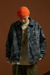 インフィニティディジキャモナイロンコーチジャケット / INFINITY LOGO / DIGI CAMO NYLON COACH JACKET