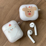 ルドルフ_スノークリスマスAirPodsケース_マット