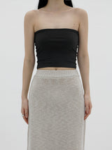 スリムベーシックチューブトップ / Slim Basic Tube Top (4color)