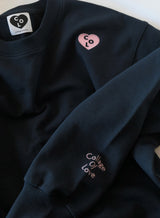 コラージュラブスウェットシャツ/Collage Of Love Sweatshirts (2type)