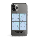 ジェリーフォンケース ドルフィンカートゥーン 4カット / Jelly phone case dolphin cartoon 4cut