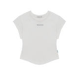 ロゴエンブロイダードスリムTシャツ