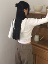[MADE] エルファヴィンテージピンタックコットン2ウェイロングワイド ジョガーカーゴ・パンツ