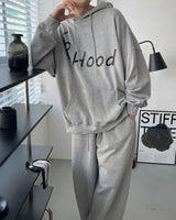 プリントオーバーフーディ / HOOD Printed Over Hoodie (3 colors)
