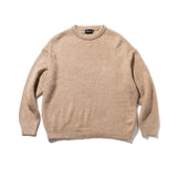 ウールソフトモヘアオーバーサイズニット/WOOL SOFT MOHAIR OVERSIZED KNIT