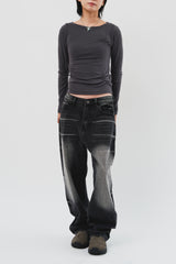 Vitz Black Denim