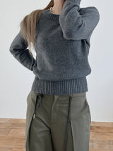 コーデルラウンドニット / Cordell Round Knit (5color)