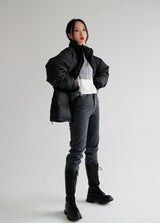クラウンベーシックショートダウンジャケット/Crown Basic Short Padding (4color)