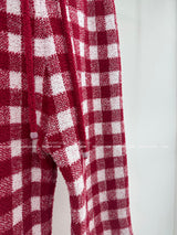 Anvely Checkered Sleep Pajamas Set