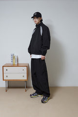 ラインシェルトラックジャケット/Line Shell Track Jacket (Black)