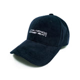 BASIC LOGO CORDUROY CAP (3color) (6675694059638)