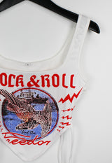 イーグルコルセットスリーブレス/Eagle Corset Crop Sleeveless
