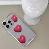 コーラルパラダイスハートバルーンケース / Coral Paradise Heart Balloon Case (Jelly Hard)