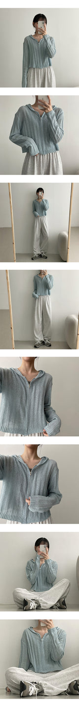 セルグロフードジップアップ / Sergoljenit Hood Zip-Up