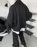 バルーンショートトレンチジャケット / GM Balloon Short Trench Jacket (2 colors)