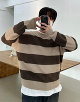 キャンディーデイリーダンガララウンドニット/[BEST]CANDY DAILY DANGARA ROUND KNIT(8COLOR)