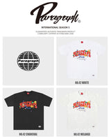 パラグラフハッピーTシャツ / paragraph Smile Happy T-shirt 3color (6562909454454)