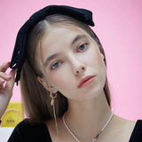 ドロップリボンヘアバンド