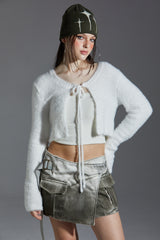 RIBBON CARDIGAN