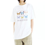 バタフライTシャツ / BUTTERFLIES TEE WHITE