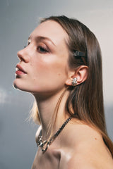 NO.352 [SILVER] HAIR PIN 3set 푸쉬핀 클립