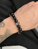 No.0138 skull bead bracelet