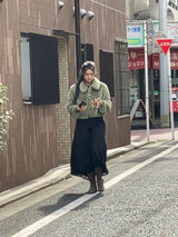 [MADE] Pudding Fur Jacket (Matcha Green)