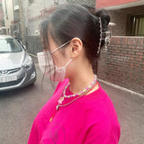 Moonlight bear hairpin (6672845570166)