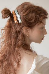 Wavy marble hairpin (2colors)
