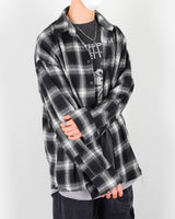 カットオーバーチェックシャツ / Cutting over-checkered shirt (6628254056566)