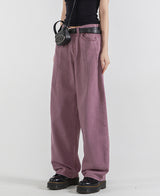 （UNISEX）ダーツピンタックカラーデニム