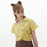 Tulip Shirt [Yellow] (6593066401910)
