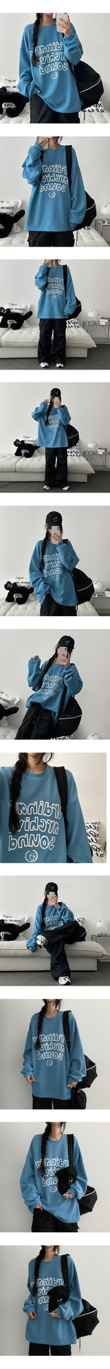 ナーディー長袖ニット長袖Tシャツ