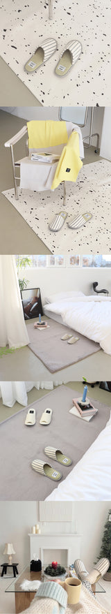 Stripe room shoes (4design)