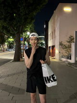 ラーガーアイススリットノースリーブシャツ / Lager Ice Slit Sleeveless Shirt (2 colors)