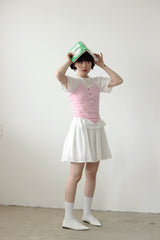 ribbon sleeveless (4color)