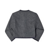 Leona tweed jacket CHARCOLE