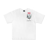 666 Cat Short Sleeve T-Shirt (3color) (6675322404982)