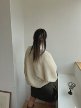 アルパカボキシーニット / Alpaca Boxy Knit (5color)