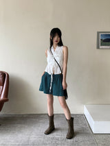 モンニーサマーエンボススリーピースショーツ / Mongni summer embossed three-piece shorts