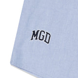 オックスフォードハーフスリーブシャツ / MGD OXFORD HALF SLEEVE SHIRTS