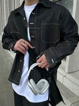 DEFデニムルーズフィットジャケット/DEF DENIM LOOSEFIT JACKET